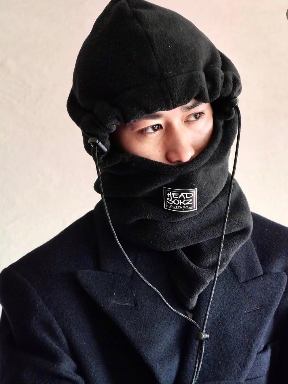 1990's Vintage GOTTA GO Balaclava
Black POLARTEC